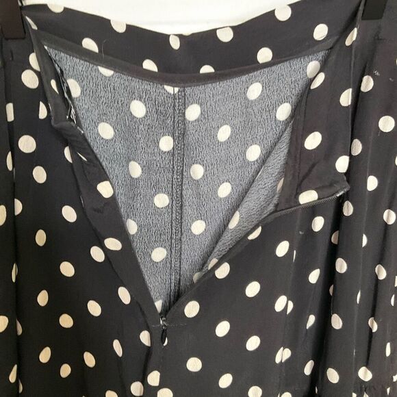Zara Polka Dot Wrap Skort - Picture 7 of 8